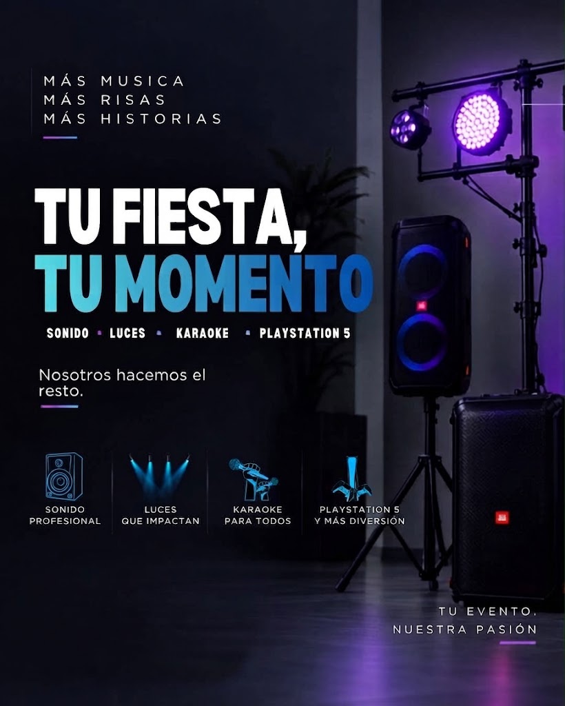 Equipamiento Party Pro para eventos